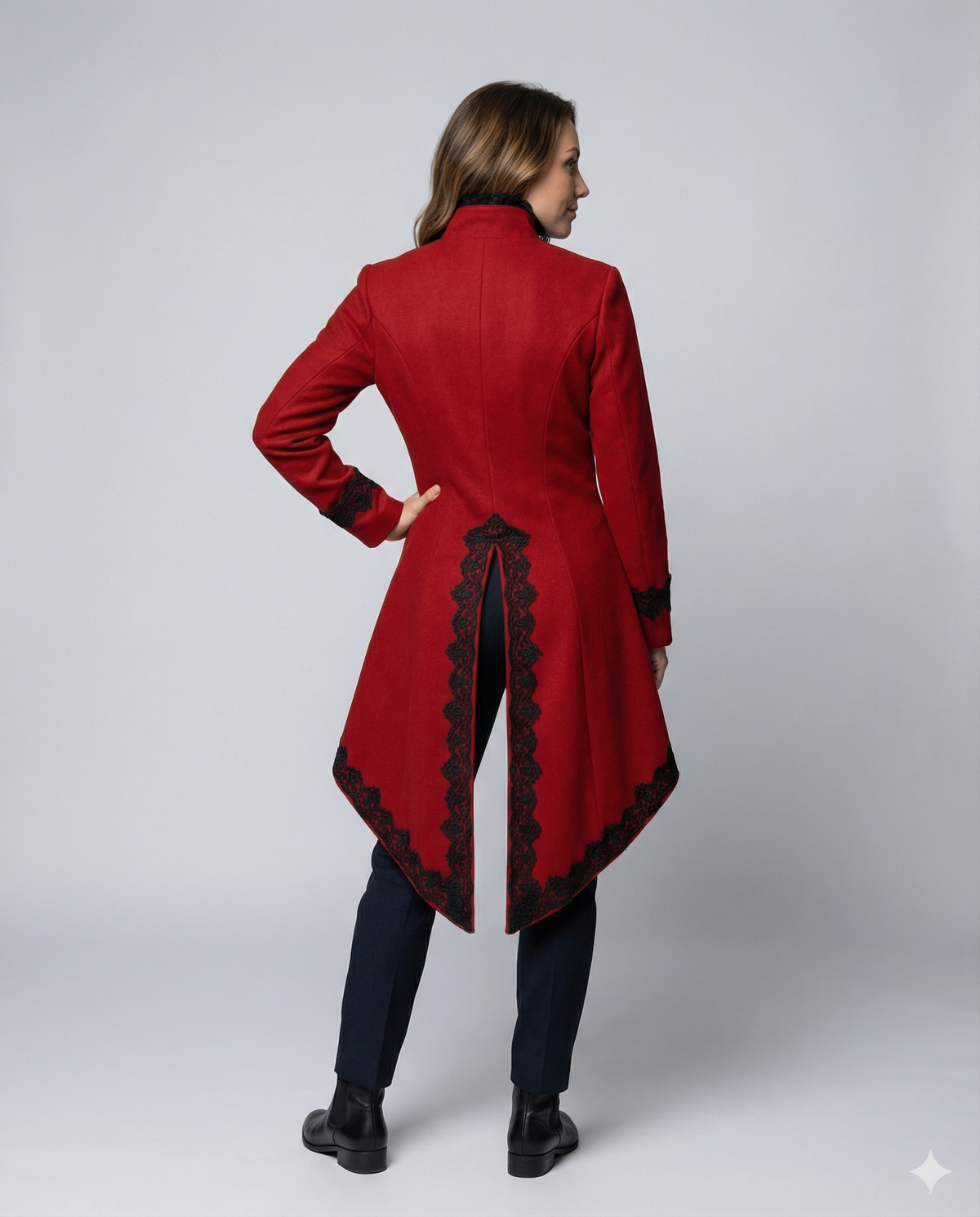 Historical women's hooded coat