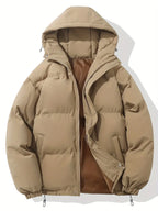 Warm Padded Jacket Hood Women