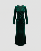 Elegant Velvet Bodycon Dress