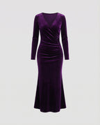 Elegant Velvet Bodycon Dress