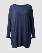 Casual women's long sweater