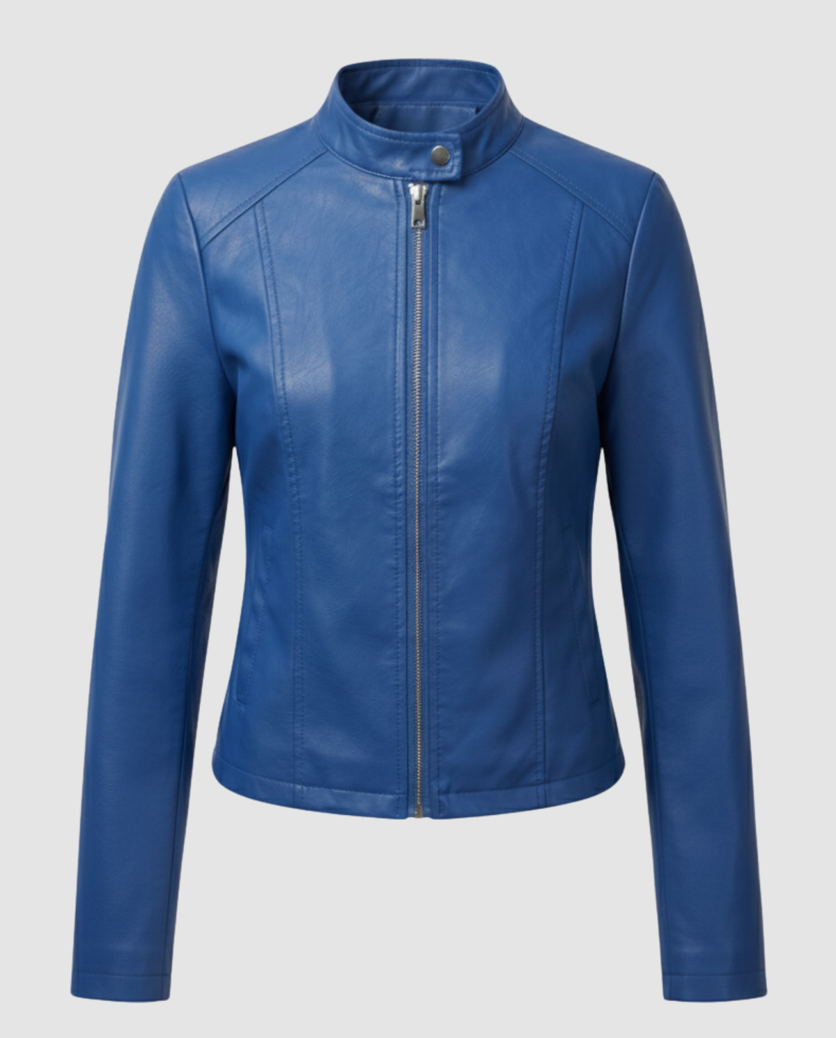 Elegant Leather Jacket Women