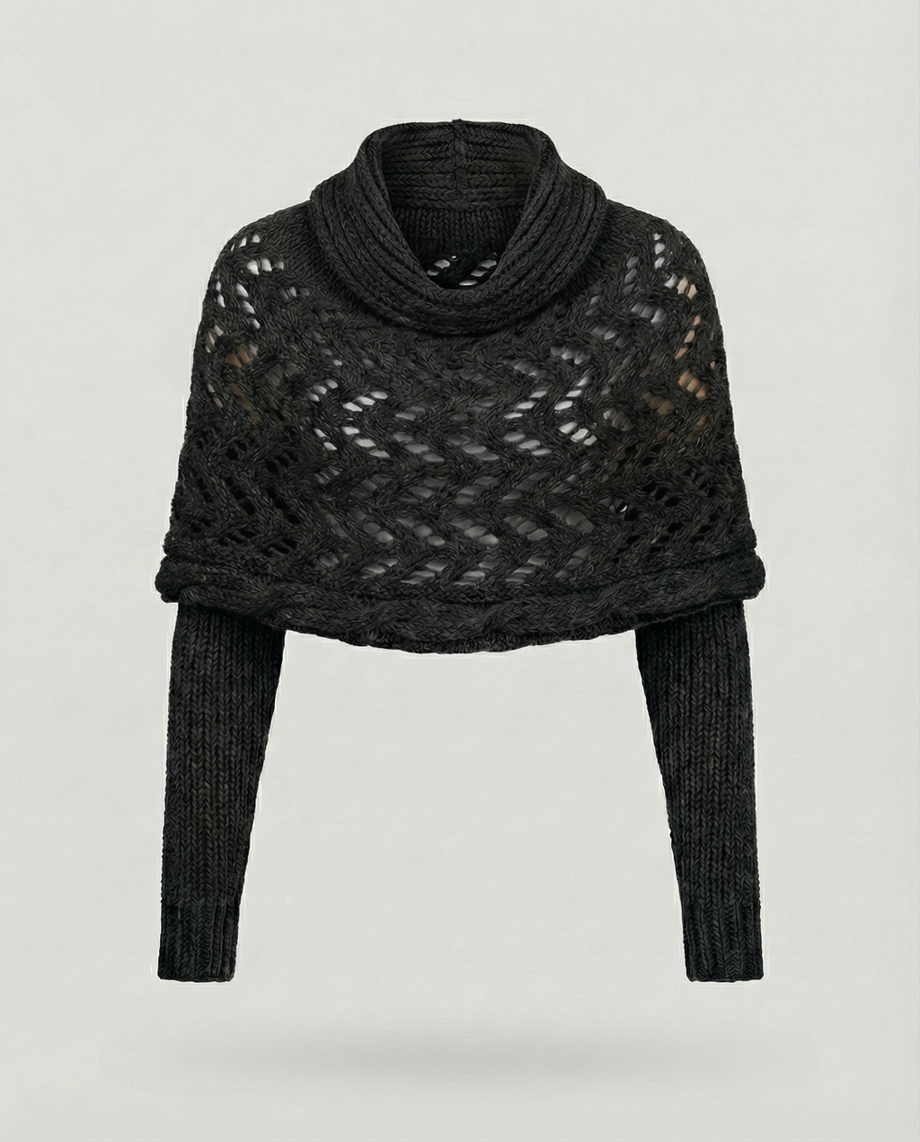Cozy knitted scarf women