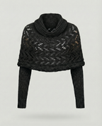 Cozy knitted scarf women