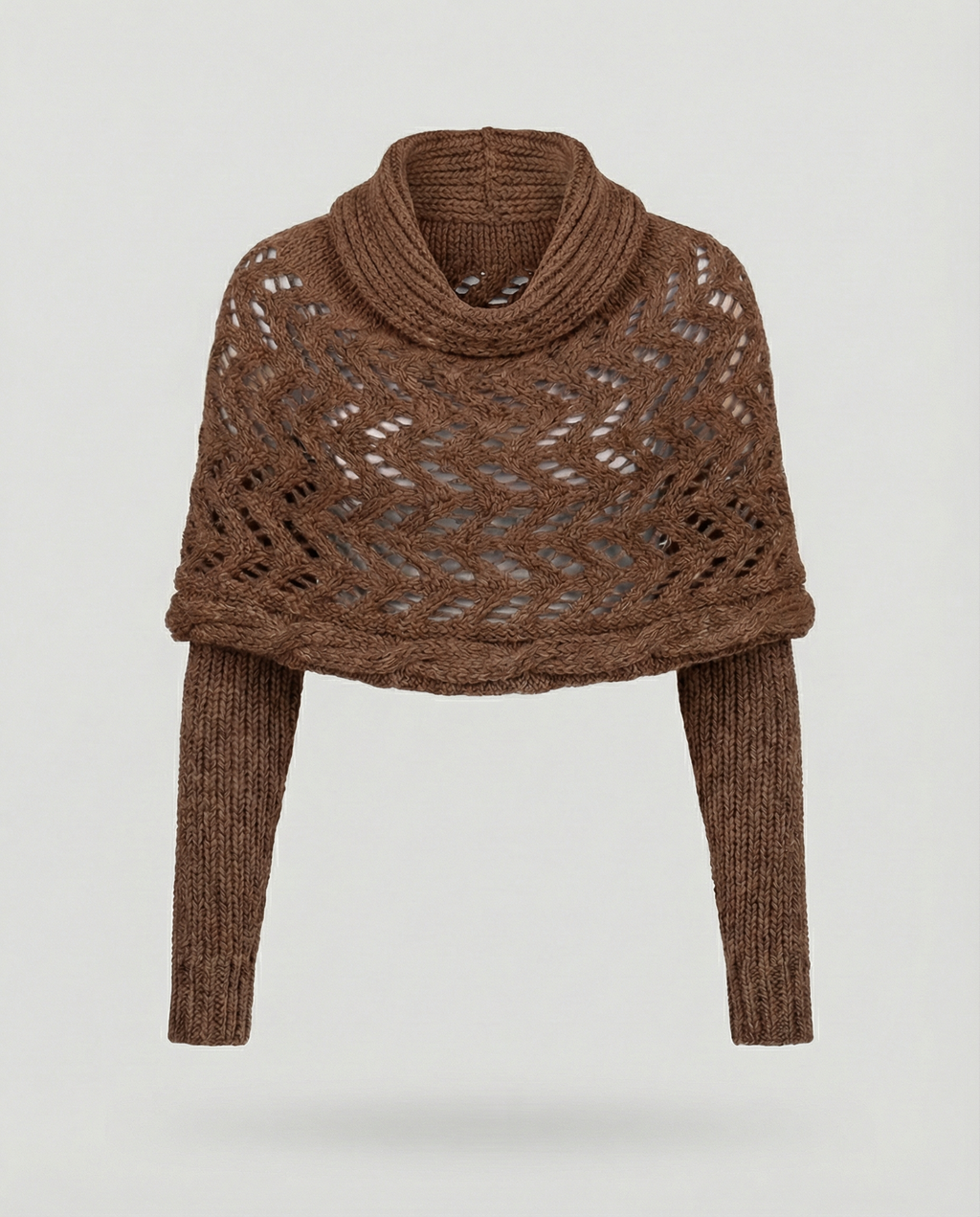 Cozy knitted scarf women