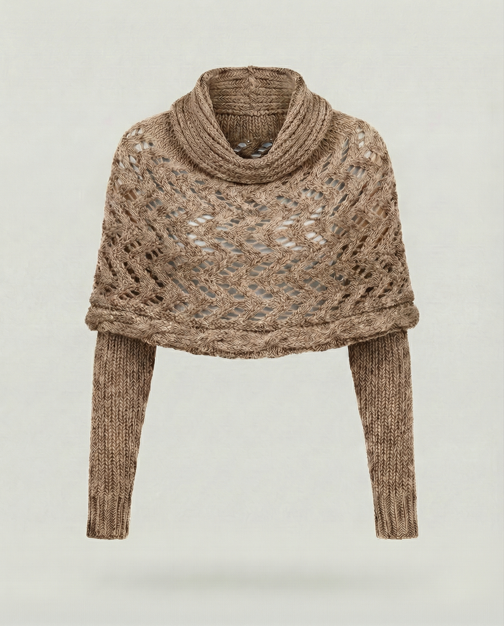 Cozy knitted scarf women