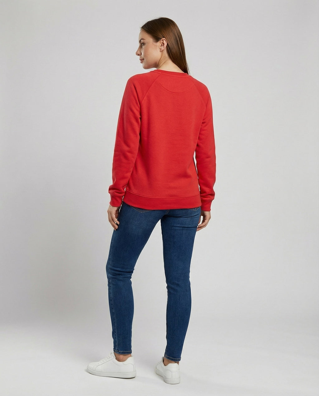 Comfortable Round Neck Sweatshirt Women