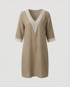 Casual women's cotton dress