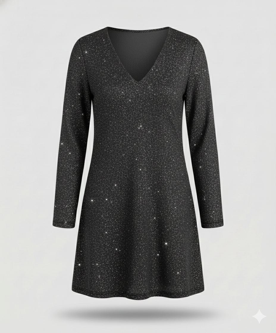 Women's Sequin Dress Long Sleeve