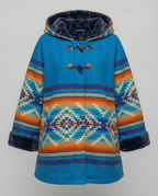 Printed Vintage Coat Women