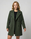 Elegant women's coat autumn