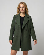 Elegant women's coat autumn
