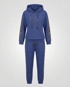 Zebra pattern women's tracksuit