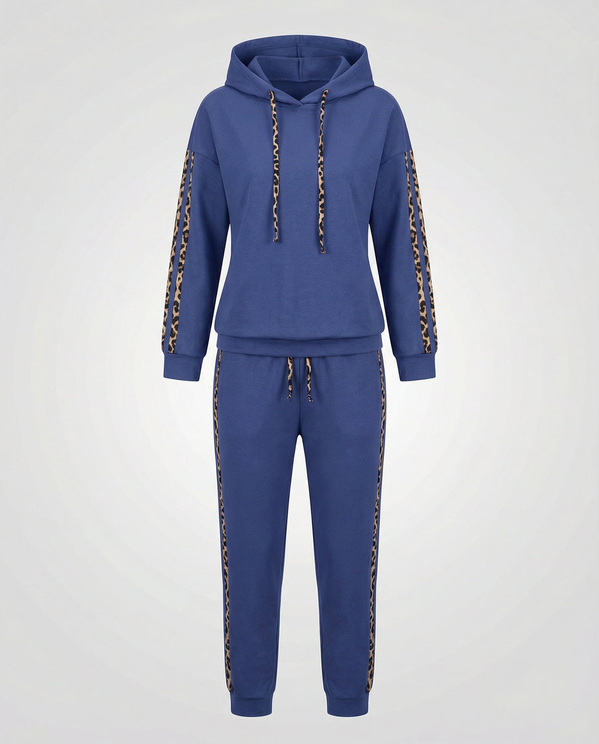 Zebra pattern women's tracksuit