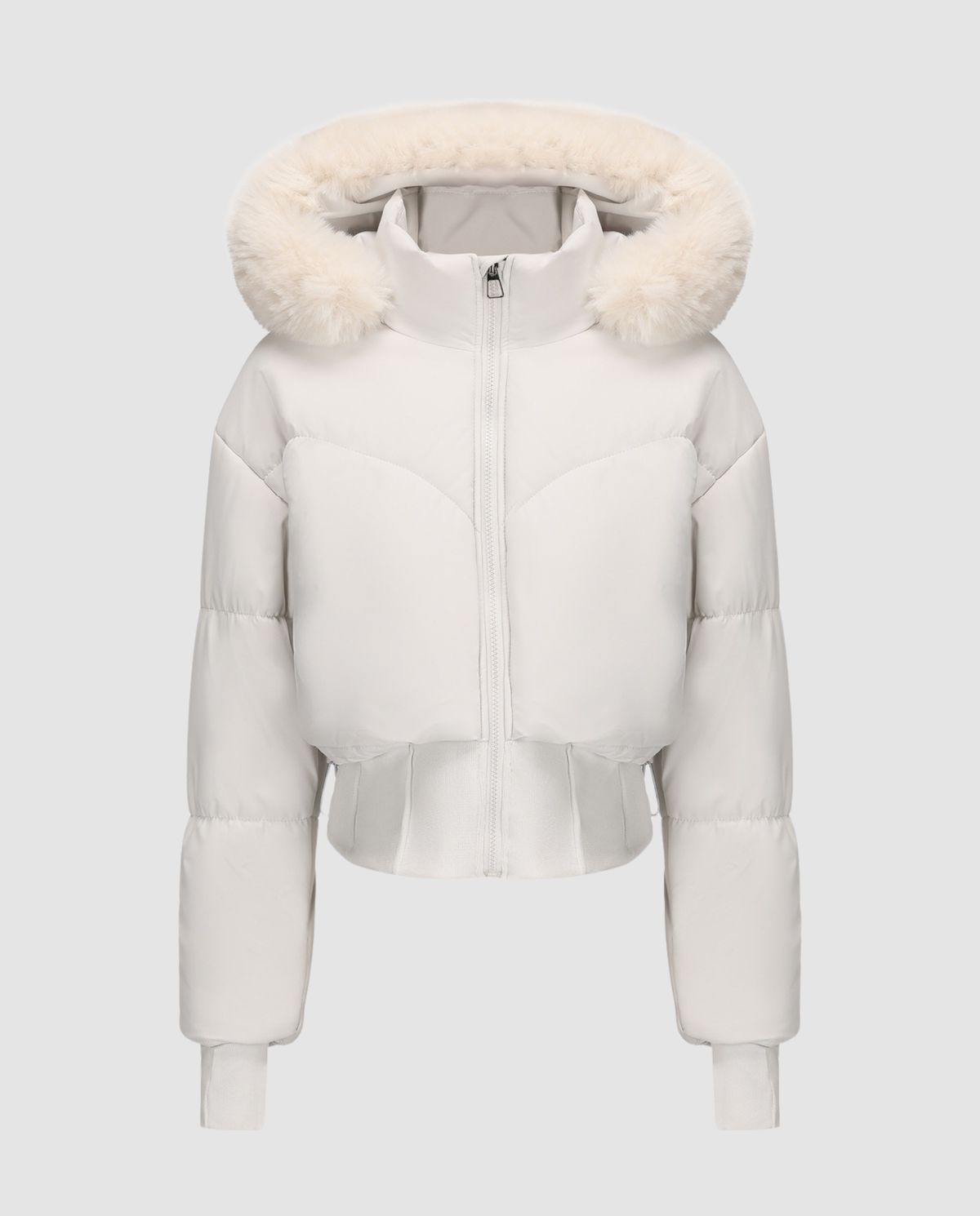 Stylish Warm Cropped Down Jacket Women