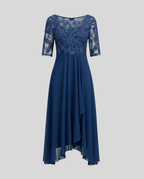 Airy Elegant Midi Dress