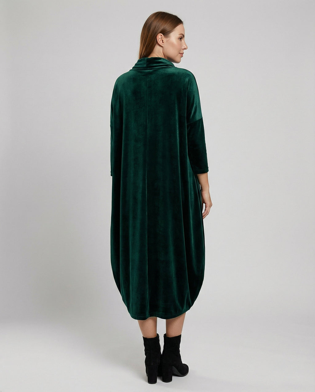 Elegant Velvet Dress Women