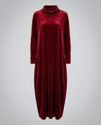 Elegant Velvet Dress Women
