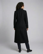 Casual Black Winter Coat Women