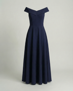 Elegant Off-Shoulder Evening Dress