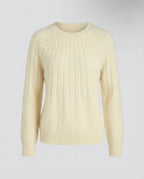 Fluffy women's knit sweater