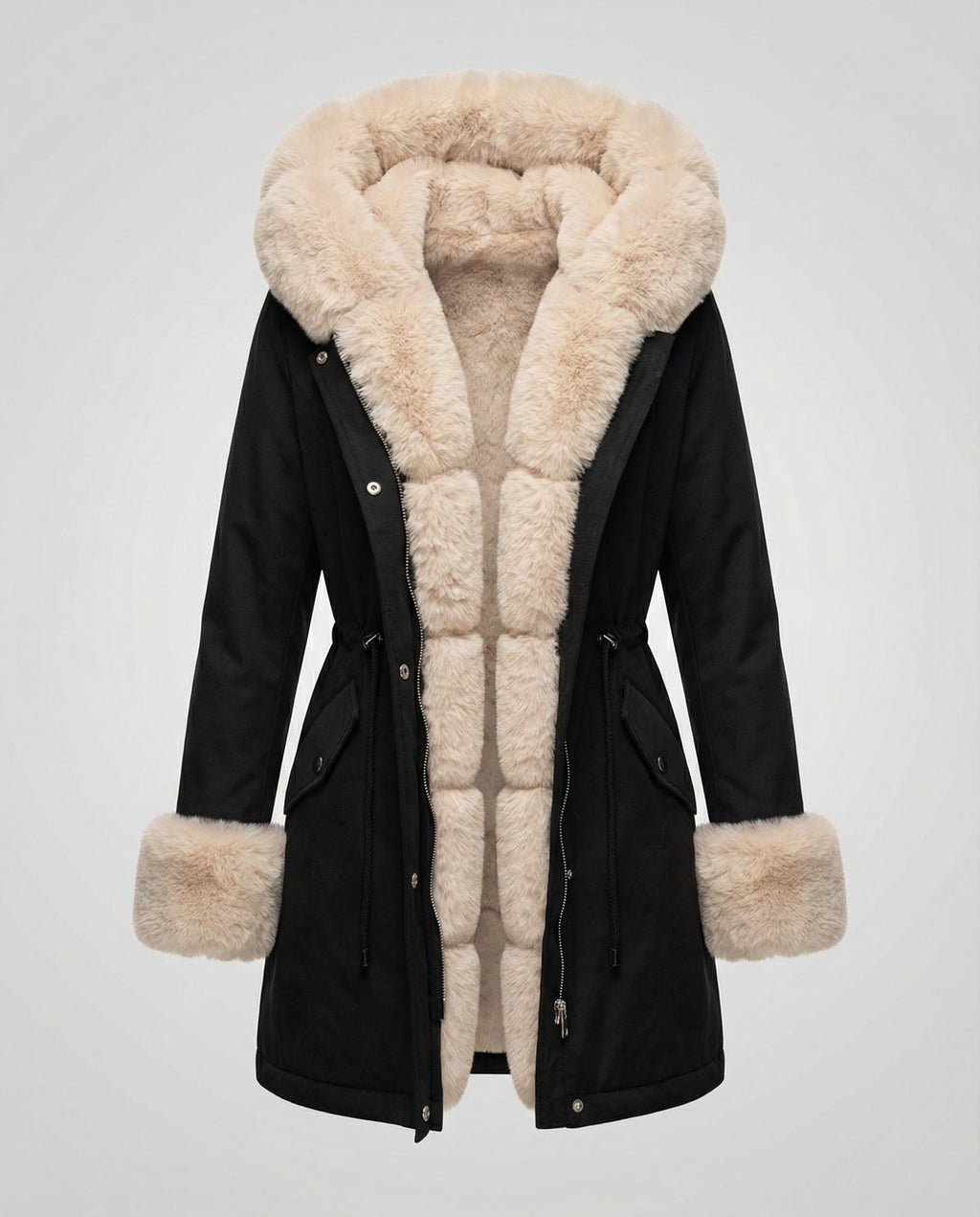 Elegant Women's Faux Fur Jacket