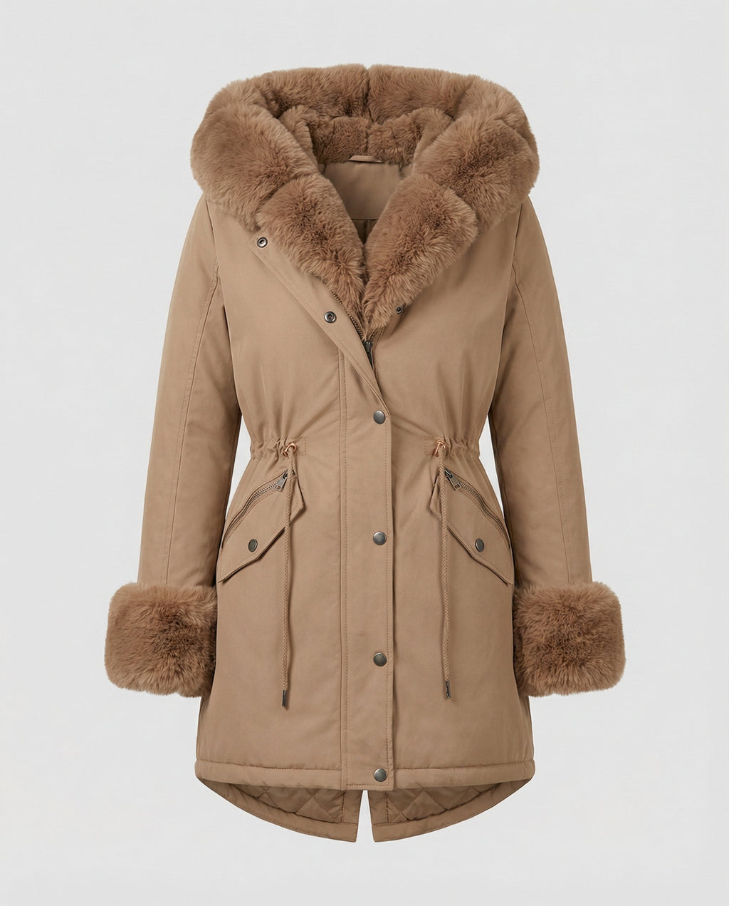 Elegant Women's Faux Fur Jacket