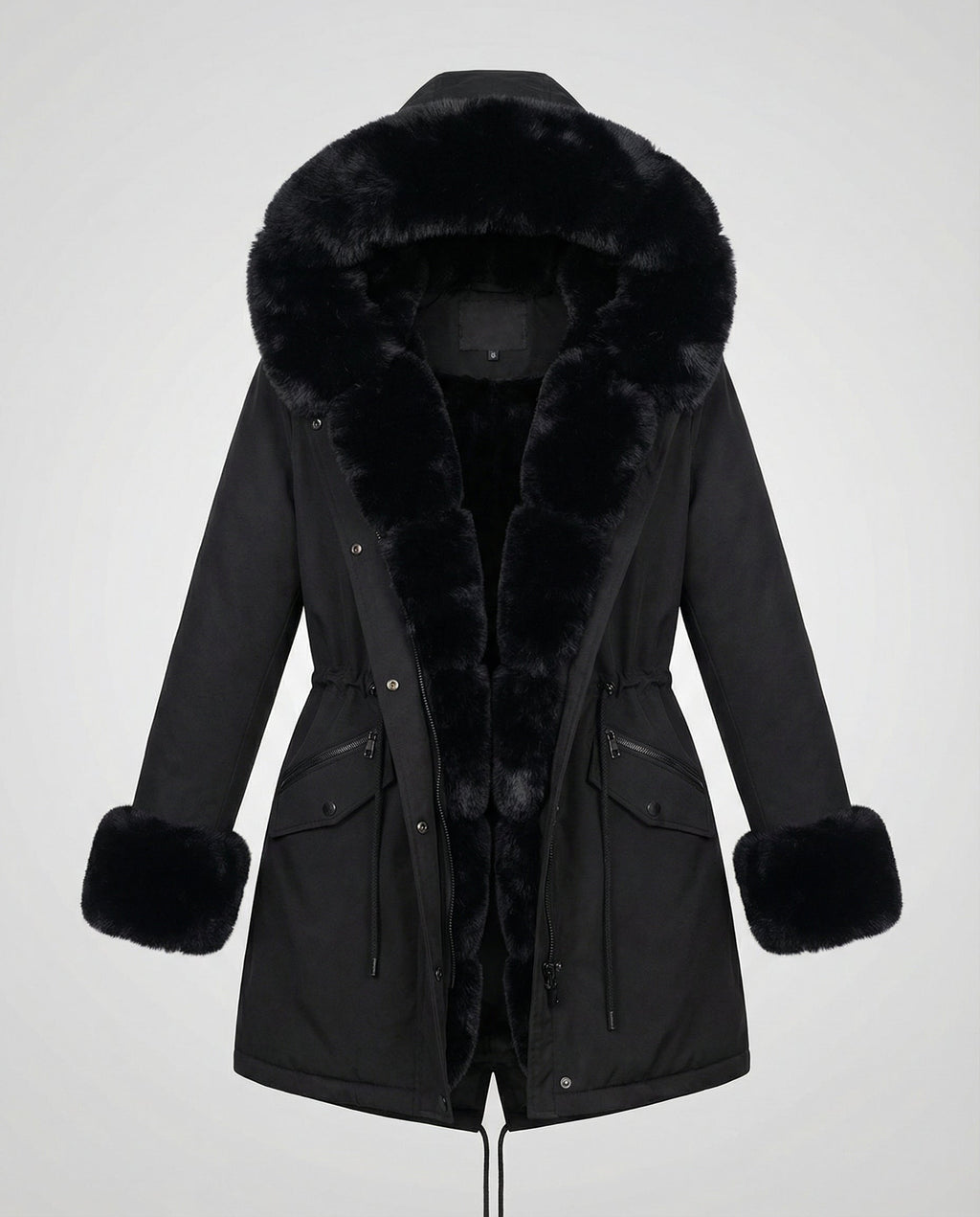 Elegant Women's Faux Fur Jacket