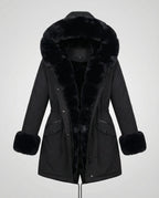 Elegant Women's Faux Fur Jacket