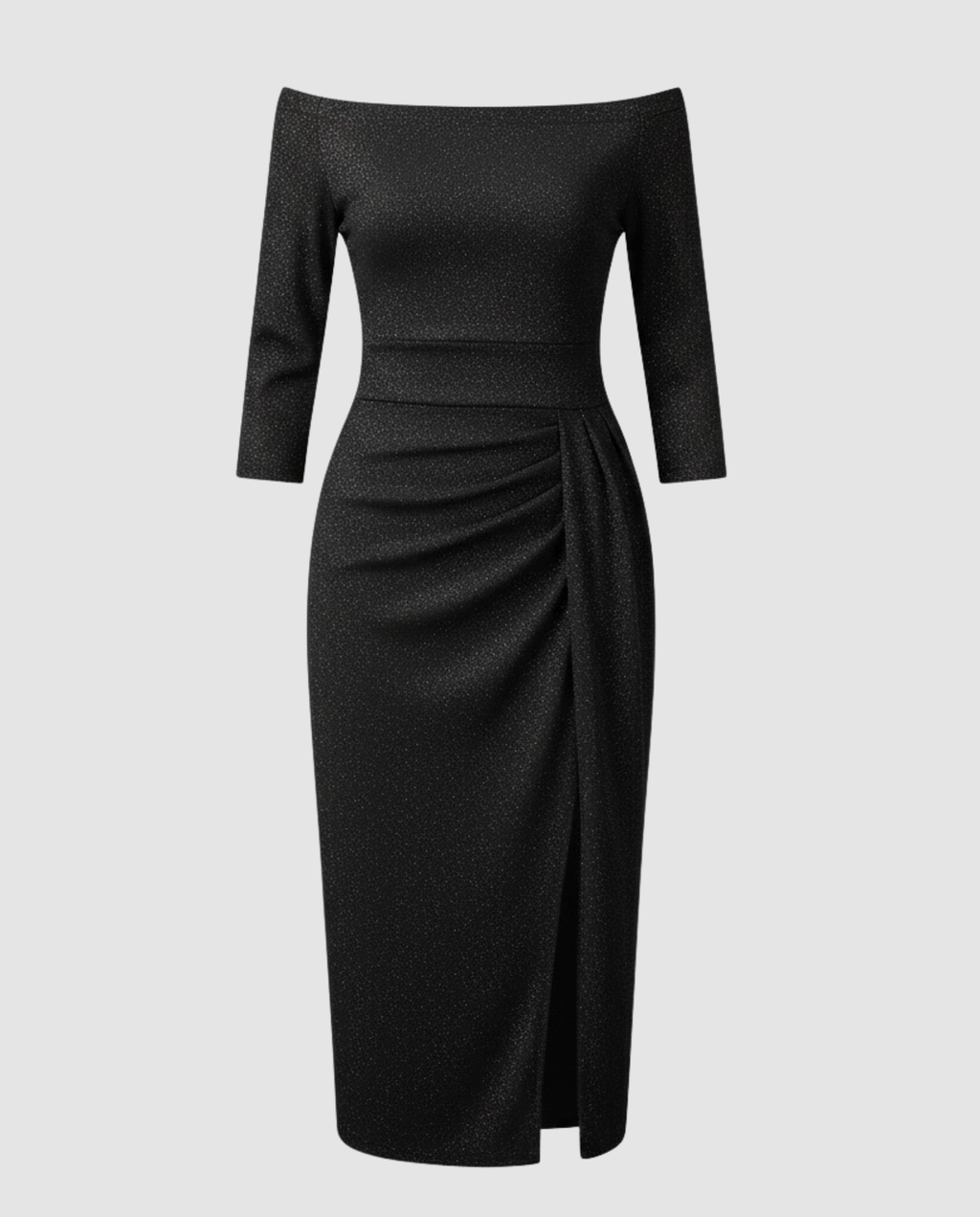 Shiny Evening Dress Women Elegant