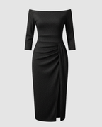 Shiny Evening Dress Women Elegant