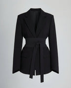 Tailored Belt Blazer Women