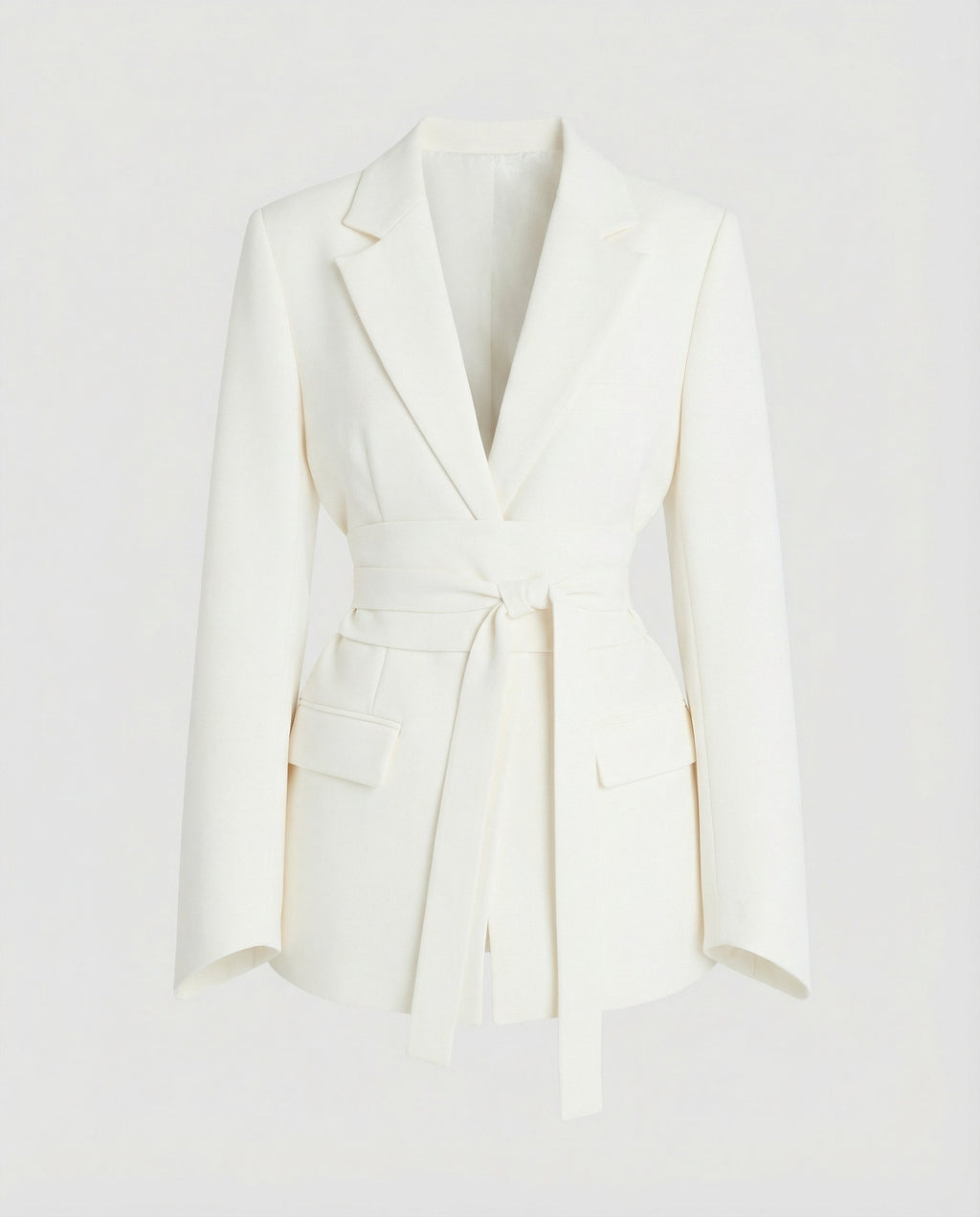 Tailored Belt Blazer Women