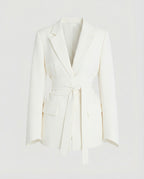 Tailored Belt Blazer Women