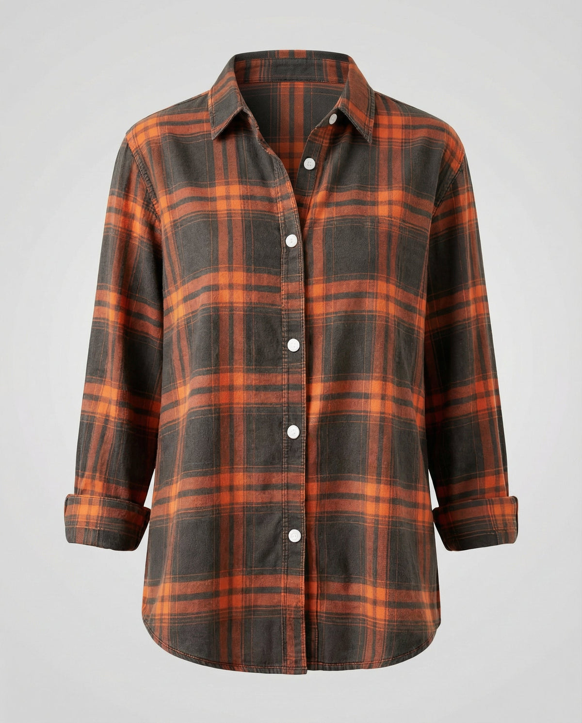 Women Check Pattern Blouse