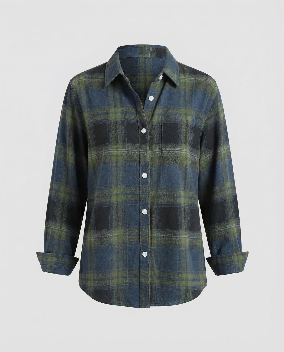 Women Check Pattern Blouse