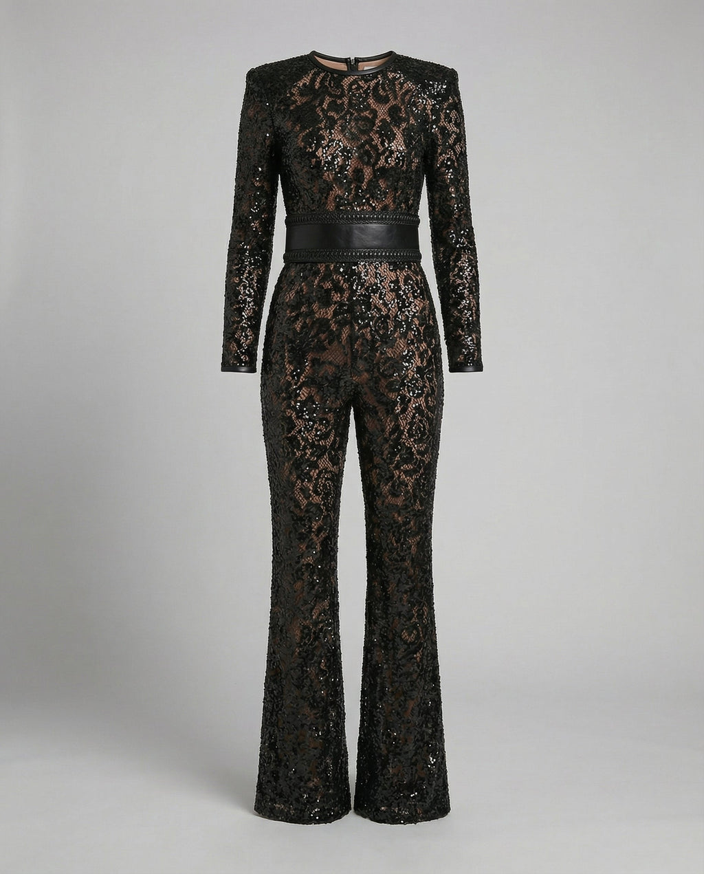 Elegant Lace Overall Women