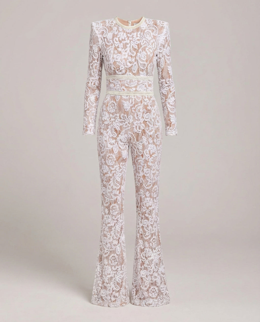 Elegant Lace Overall Women