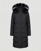 Padded women's down jacket