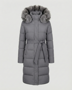 Padded women's down jacket