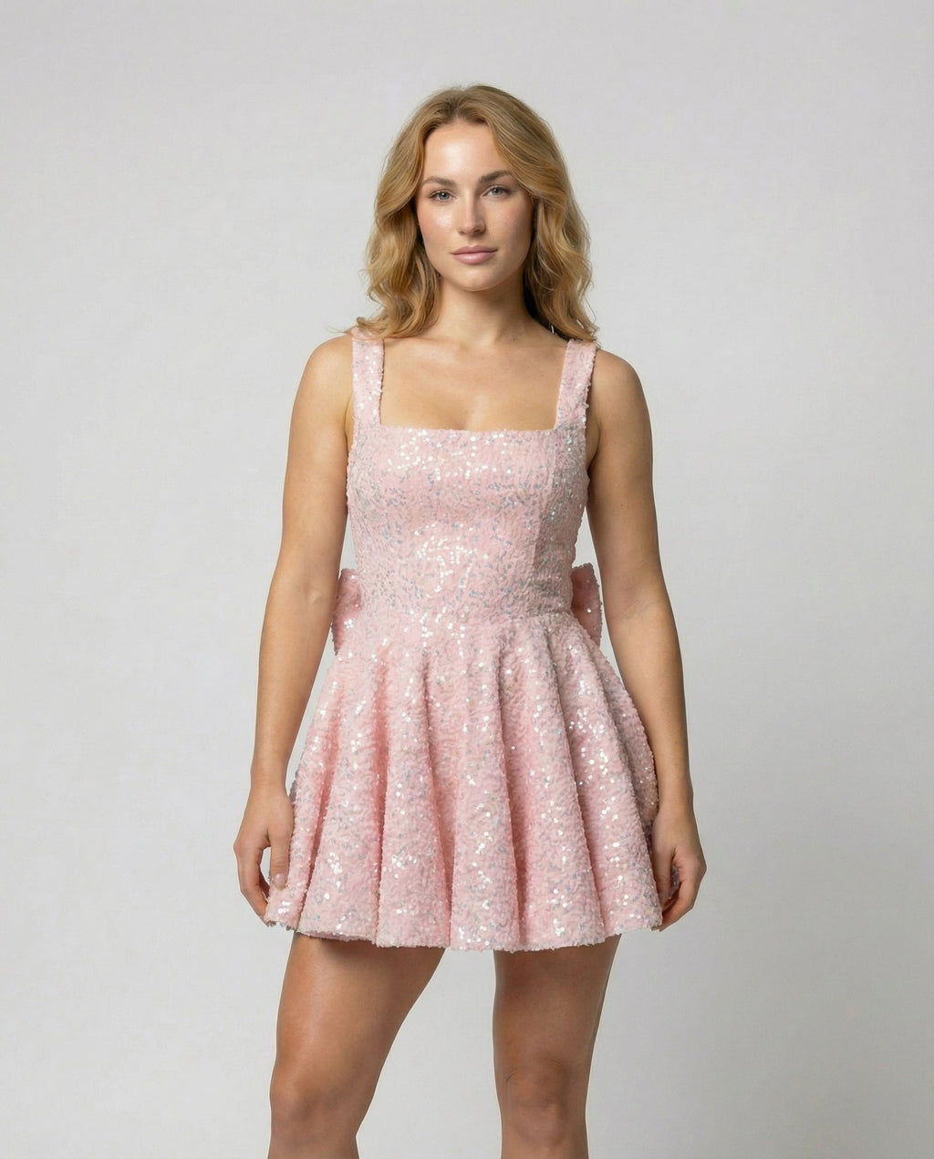 Personalizable Bow Party Dress