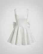Personalizable Bow Party Dress