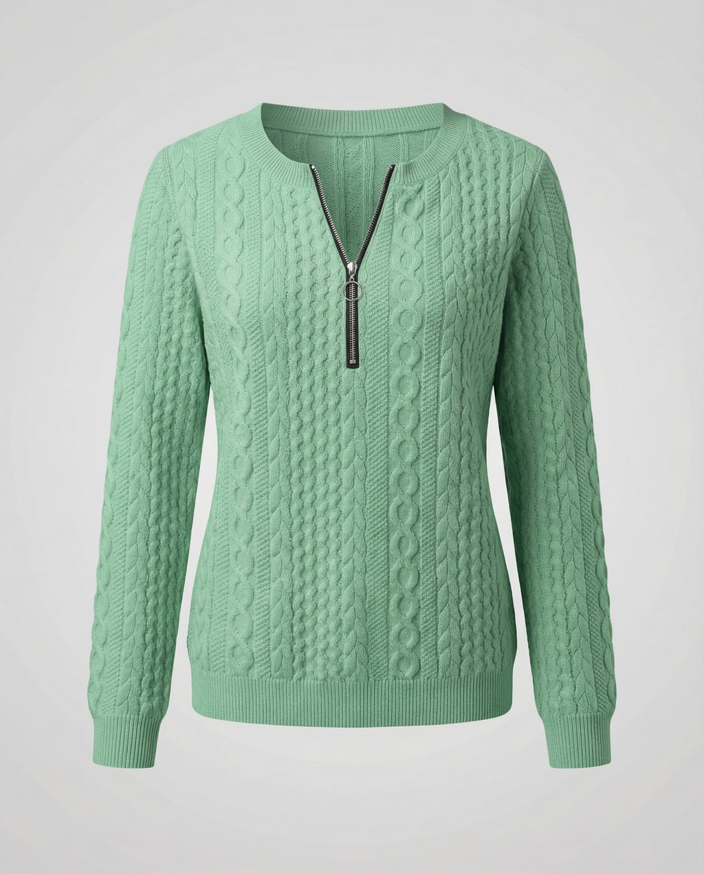 Structured knit casual pullover women's