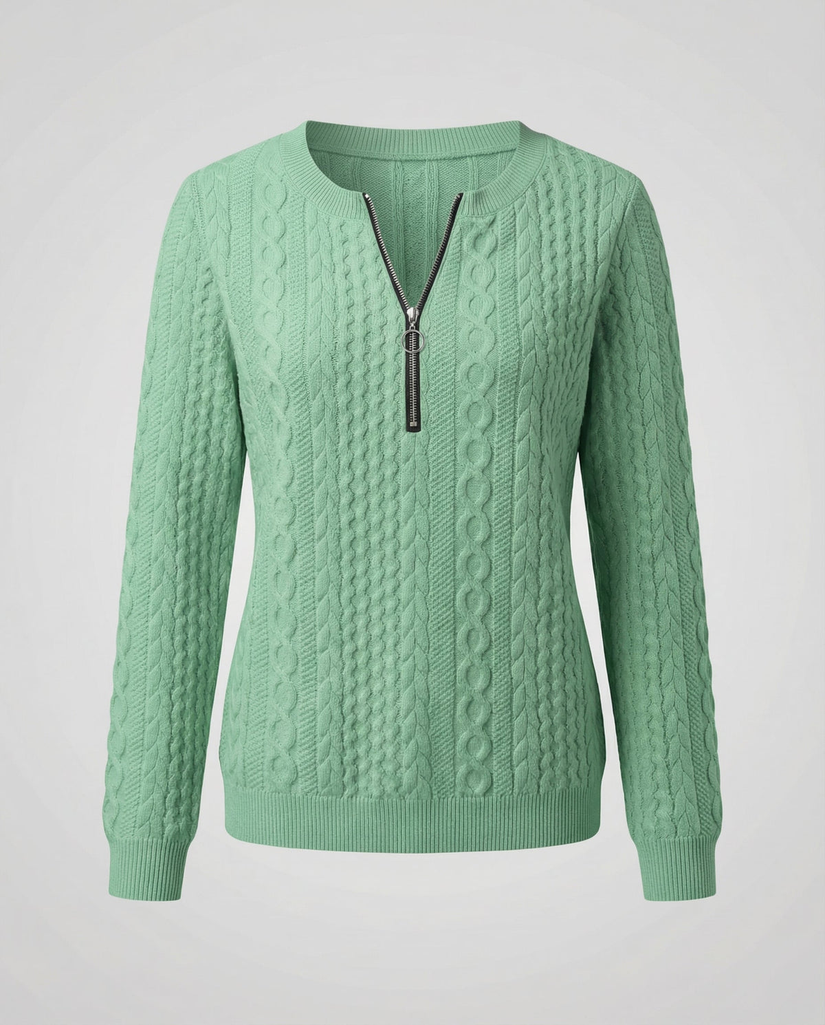 Structured knit casual pullover women's