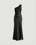 Elegant Satin Evening Dress Women