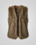 Faux Fur Vest Women