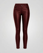 Elegant Comfortable Fabric Trousers Women