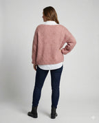 Colorful Carmen sweater women
