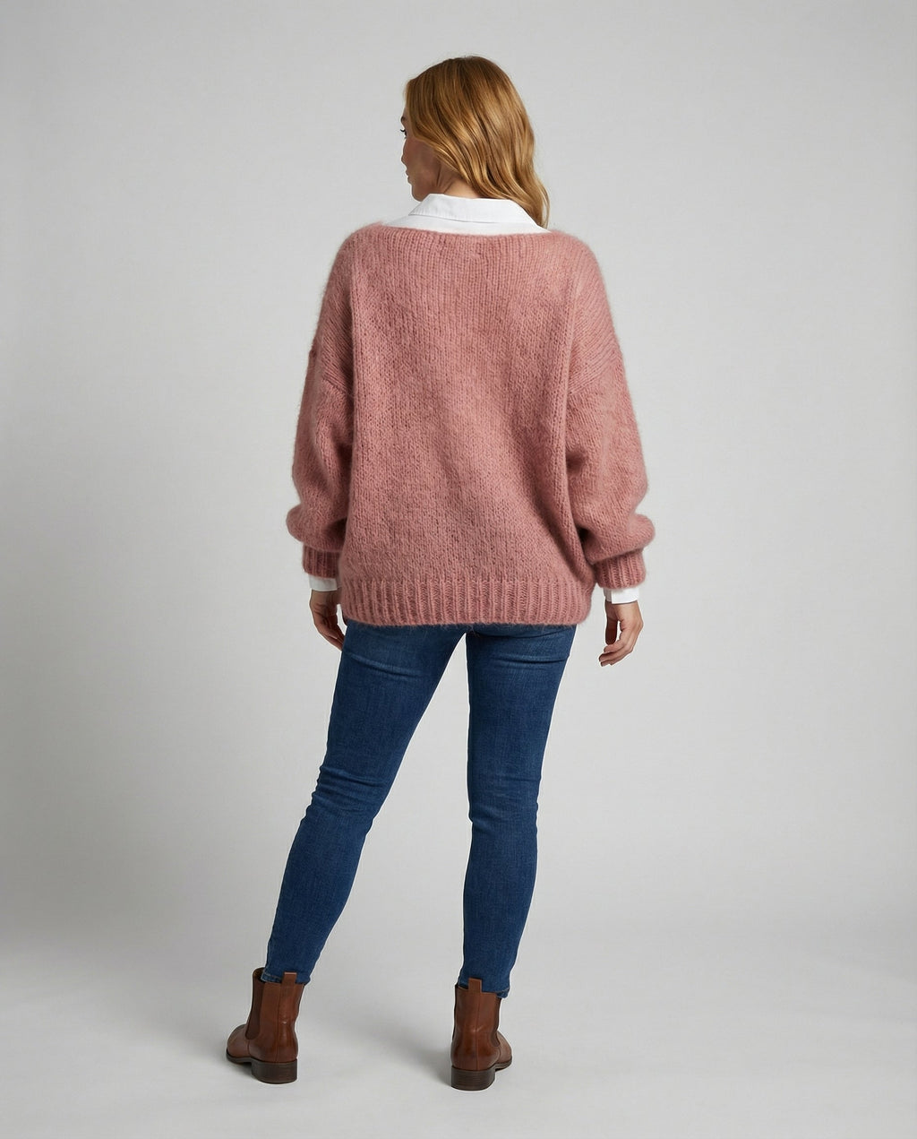 Luxury Mohair Oversized Pullover