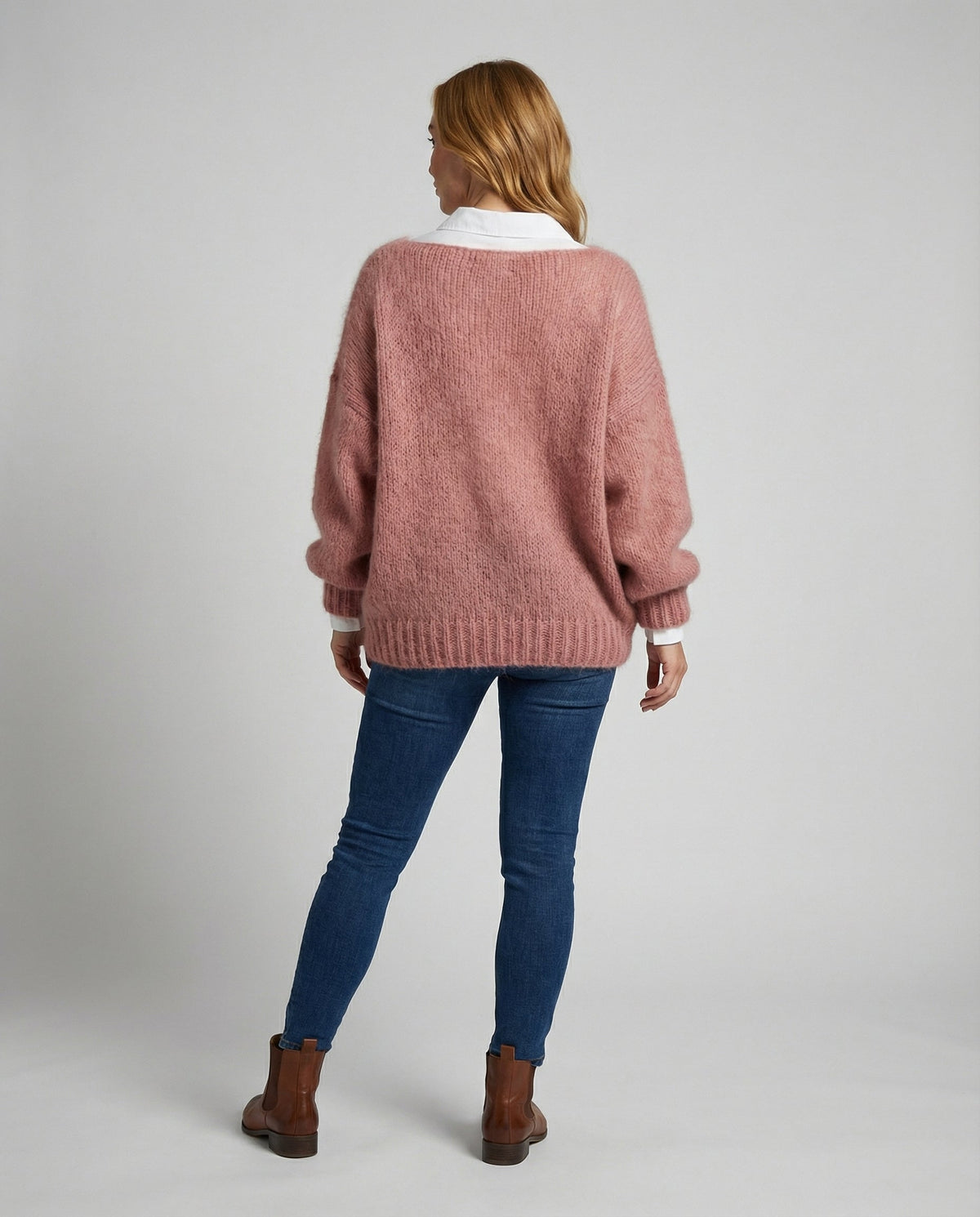 Luxury Mohair Oversized Pullover